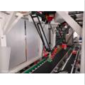 quality spider robot bag box case filling machine